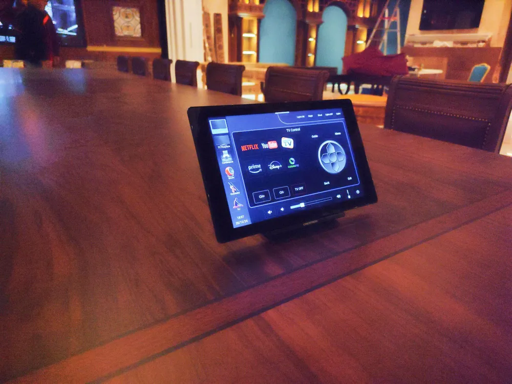 Touch panel σε επαγγελματικό χώρο